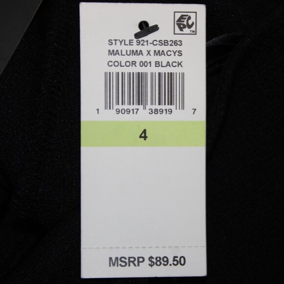 Maluma Romper NEW $90 Royalty Sz 4 Black Halter Open Sides Poly Rayon Romper - Picture 11 of 14